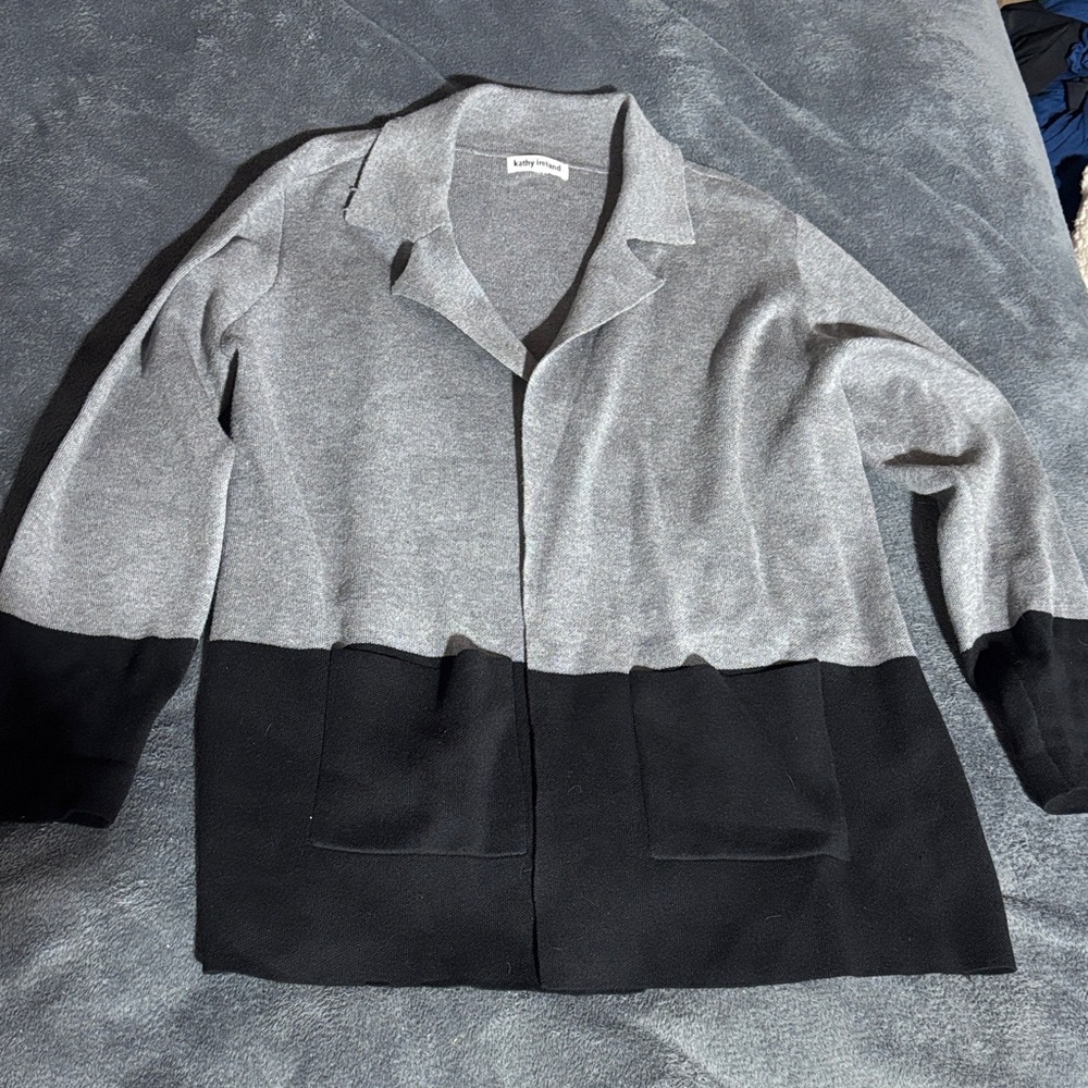 Kathy Ireland Heather Gray Knitwear